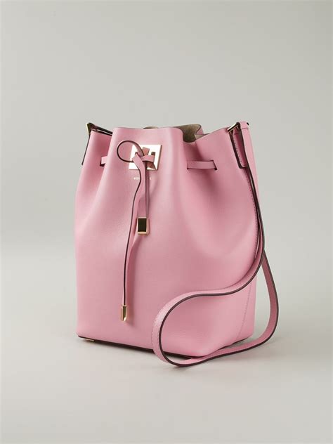 michael kors miranda bucket bag pink|Michael Kors Miranda Bucket & Drawstring Bags for Women.